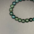 Bracelet Agate Mousse perles 8mm