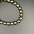 Bracelet Pyrite perles 8mm