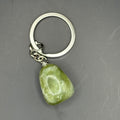 Porte-Clefs Jade Verte roulée 3cm