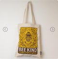 Iconic Toni Tote Bag – “Bee Kind”